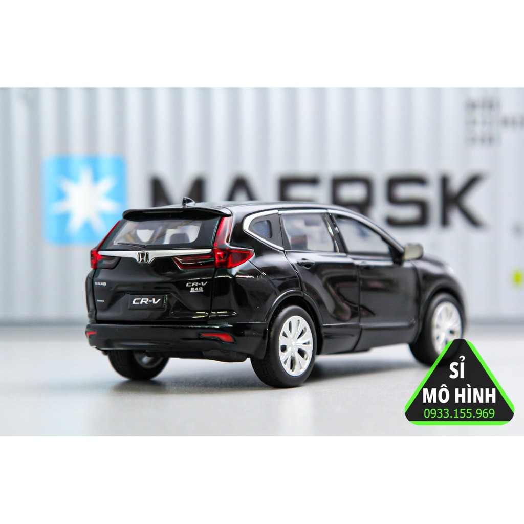 [ Sỉ Mô Hình ] Mô hình xe dân dụng SUV Honda CRV 1:32 Đen