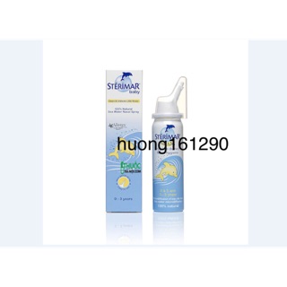 Xịt muối biển sterimax baby pháp