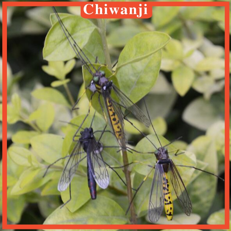 [CHIWANJI]Lifelike Mosquito Decoy Ornament Garden Decor Halloween Display Event Party