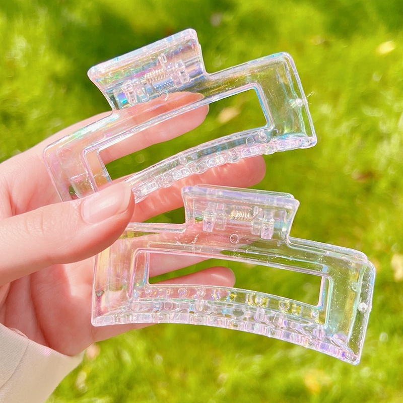 Kẹp Tóc Trong Suốt Chống Trượt Cho Nữ