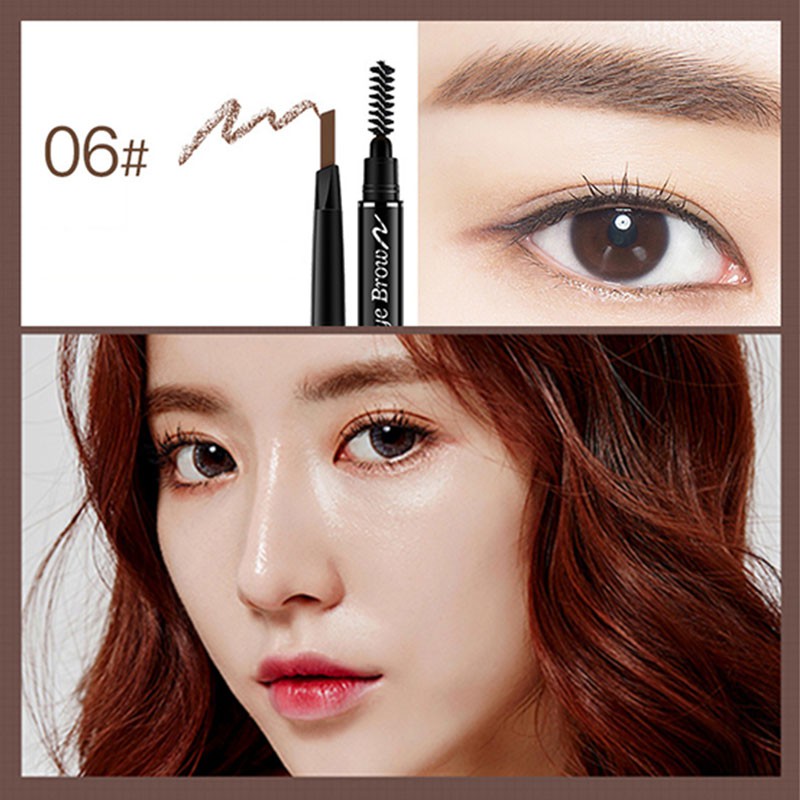 Bút Kẻ Lông Mày Lameila Double Effect-Màu Nâu nhạt #05 | BigBuy360 - bigbuy360.vn