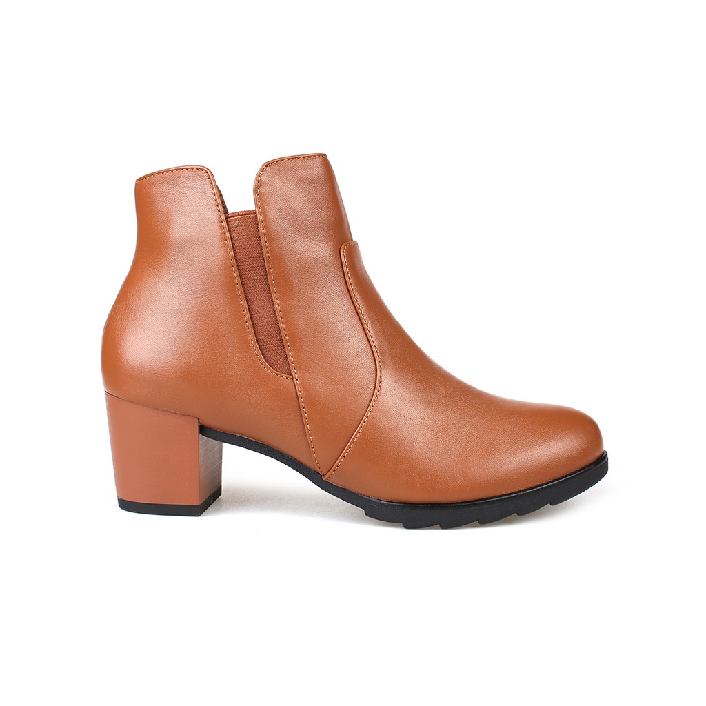 [BH 12 Tháng] || Boots nữ cao gót 6P thời trang sang trọng PABNO || PN640