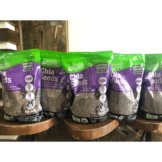 [FREESHIP 99K TOÀN QUỐC] 1KG Hạt Chia Úc - Chia seeds- Absolute Organic