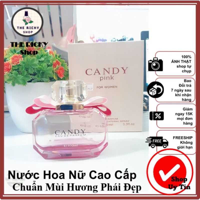 Nước Hoa Nữ Chính Hãng SELLION CANDY PINK 100ML Mùi hương nữ tính ngọt ngào mê đắm