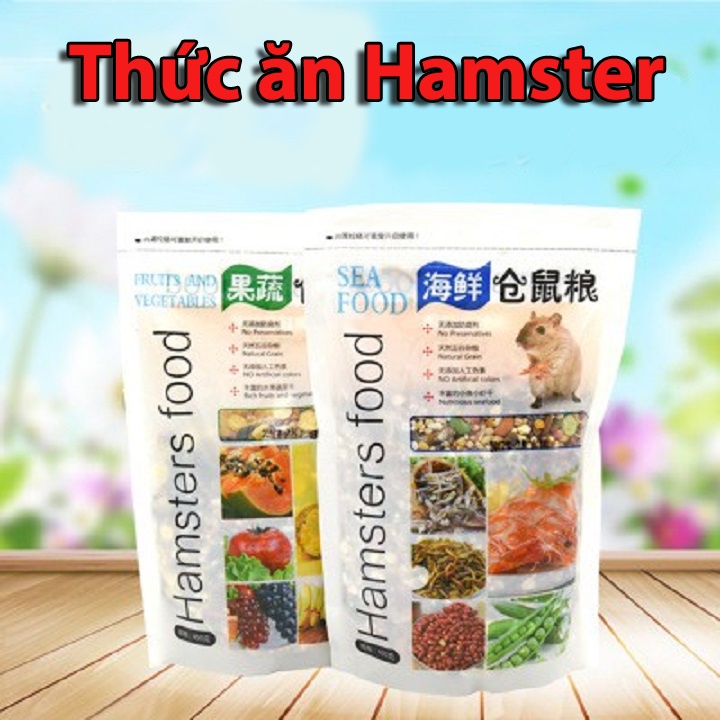 [Mã 155FMCGSALE giảm 7% - tối đa 100K đơn 500K] Thức Ăn Cho Chuột Hamster – Cân Bằng Tiêu Hóa 400G