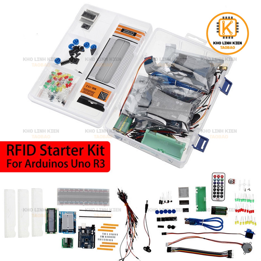 Bộ Kit Học Tập Arduino UNO R3 Cơ Bản (Uno Starter KIT)