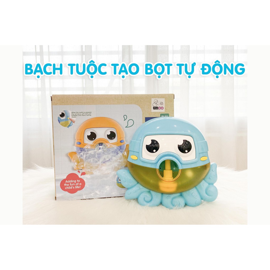 Đồ chơi nhà tắm bạch tuộc tạo bọt