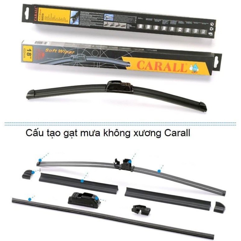 Gạt mưa không xương Carall