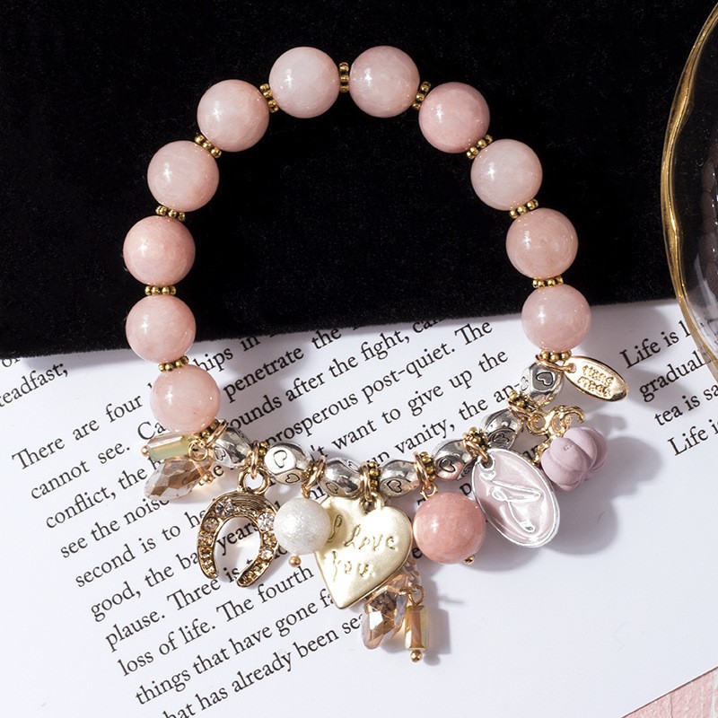 Vòng Tay Đính Đá Pha Lê Phong Cách Hàn Quốc Đơn Giản Thời Trang Cho Nữ | BigBuy360 - bigbuy360.vn