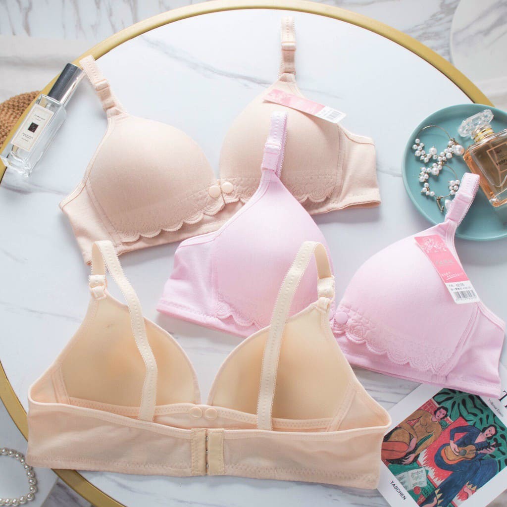 Áo Lót Bầu Và Sau Sinh Mở Cúc Cho Con Bú Tiện Lợi Chống Chảy Xệ, Đồ Lót Chip Bà Bầu HN1608 Honey Mommy