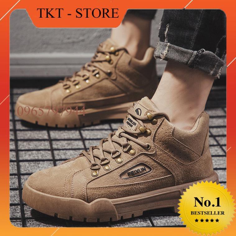 Giày Thể Thao Nam TKTMS28 Giày Sneaker Nam Tăng Chiều Cao  Phong Cách Phượt Thủ Chính Hãng TKT STORE Size (39-4