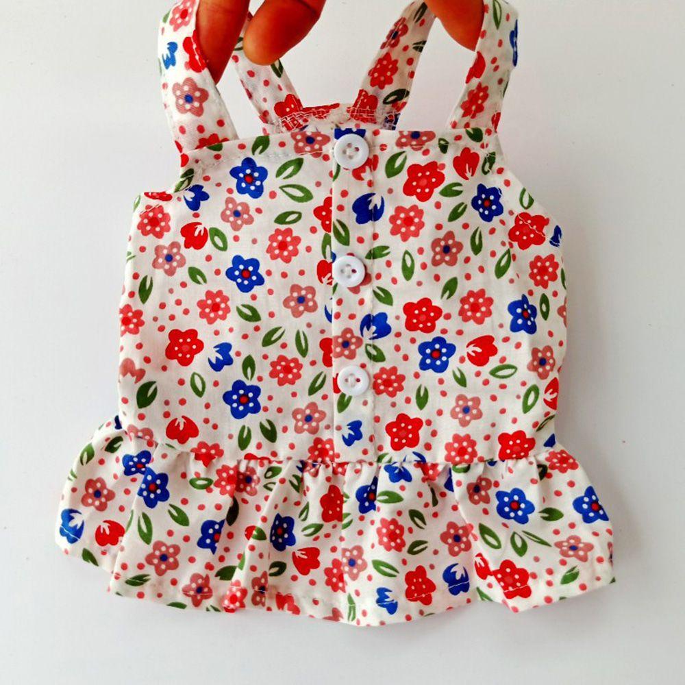 Đầm Chống Nắng Họa Tiết Hoa Dễ Thương Dành Cho Cún Cưng