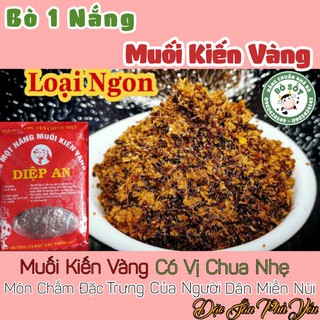 Muối kiến vàng loại ngon nguyên chất đặc sản phú yên và quà biếu hộp 100gram