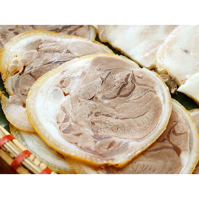 Chỉ định hình co giãn Cornet bó thịt xông khói, đùi cừu, giò heo xông khói