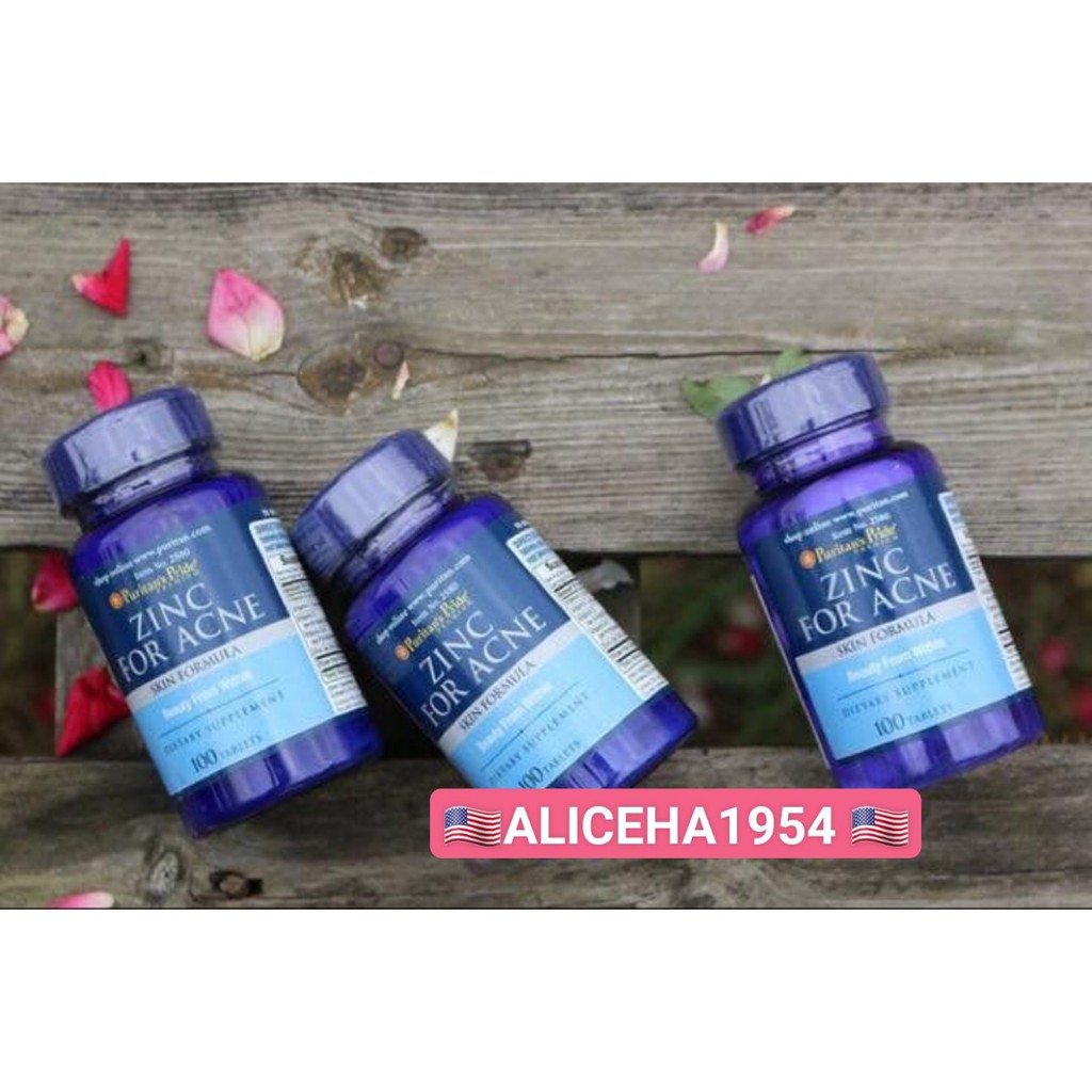 VIÊN KẼM UỐNG GIẢM MỤN ZINC FOR ACNE