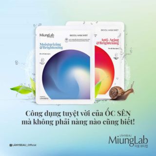 Mặt Nạ Dưỡng Da Miung Lab  Chuyên Gia Số 1 Chăm Sóc Da