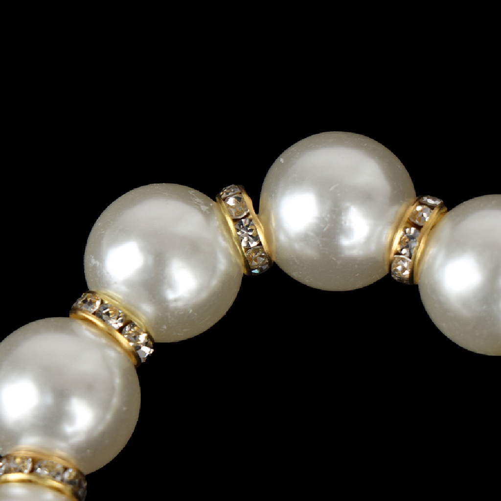 1 Dây Đeo Túi Xách Đính Ngọc Trai Giả Thời Trang Nữ