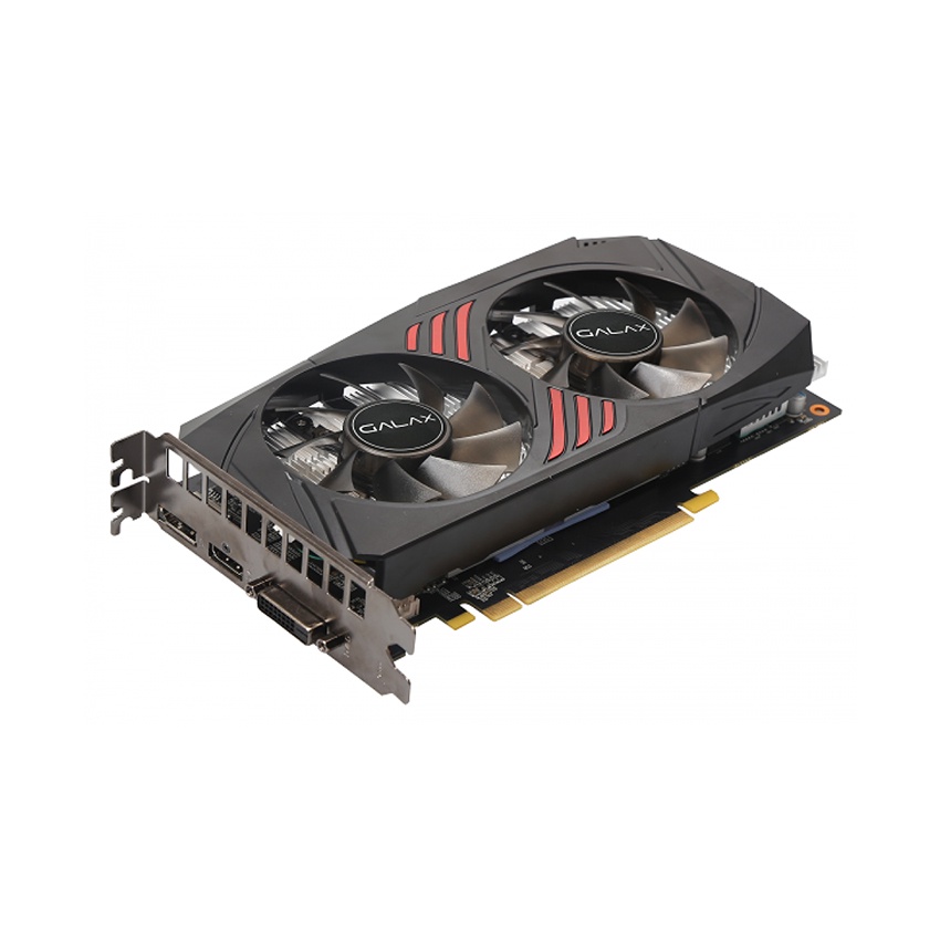 Card màn hình GALAX GeForce GTX 1050 Ti (1-Click OC) 4GB GDDR5 - Bảo hành chính hãng 36 Tháng