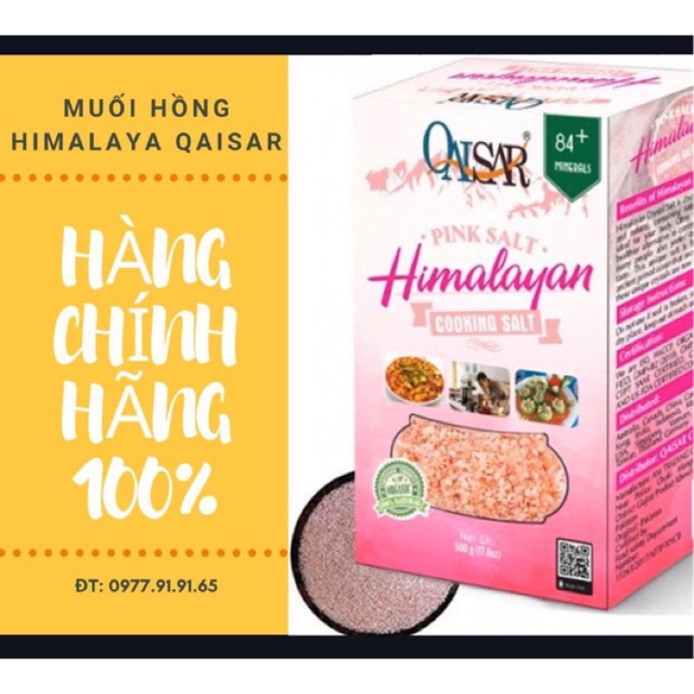 Muối hồng Himalaya Qaisar