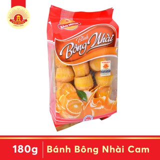 BÁNH BÔNG BẢO MINH NHÀI VỊ CAM 180gr