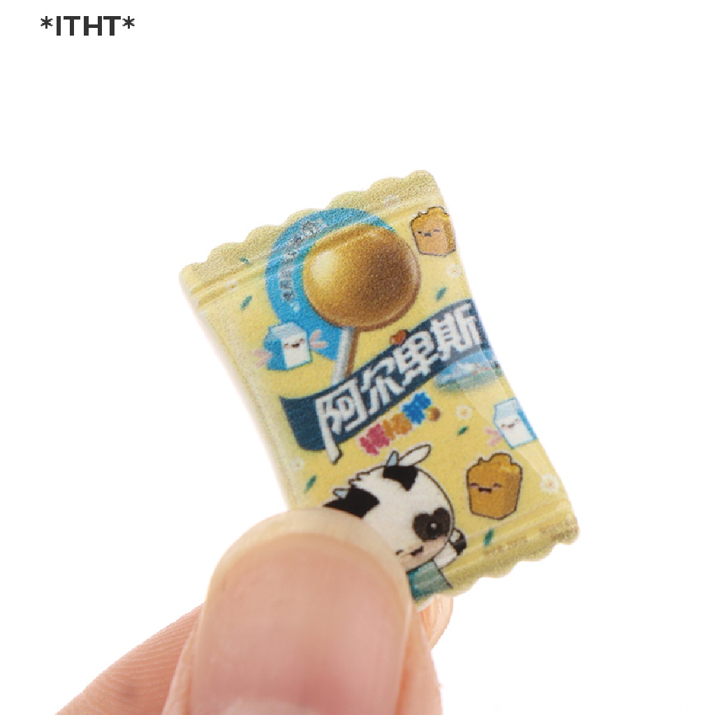 Set 10 Đồ Chơi Mô Hình Bánh Kẹo Khoai Tây Chiên Mini Cho Nhà Búp Bê