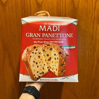 Bánh Mì Ý Madi Gran Panettone 1kg