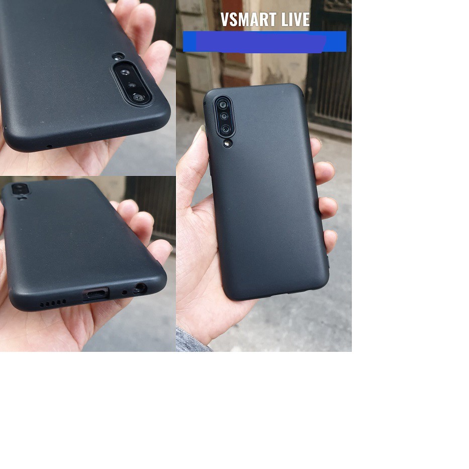 Ốp dẻo đen hàng cao cấp siêu đẹp cho điện thoại Vsmart Live, Vsmart Joy 3,Vsmart Active 3,Vsmart Star 3, Live 4,Aris