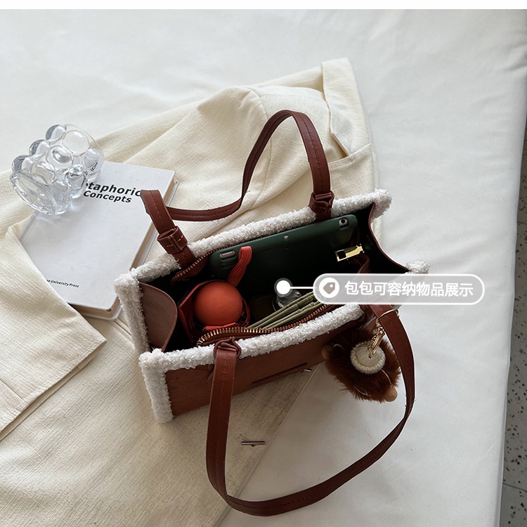 Túi Xách Da Lộn Dáng Vuông Nhỏ Thời Trang Cao Cấp Cho Nữ