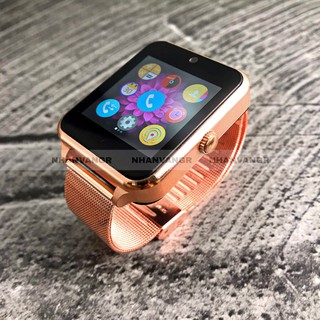 Đồng Hồ Thông Minh Smart Watch Z60 (Đen) Màn Hình Cảm Ứng Lắp Sim Nghe Gọi Điện Thoại
