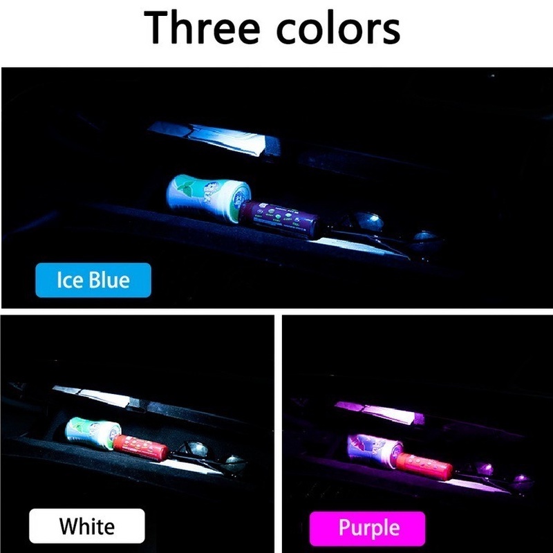 1 Đèn LED Đọc Sách Một Nút Cảm Ứng Tự Dính Nhỏ Gọn Tiện Dụng Cho Xe Hơi