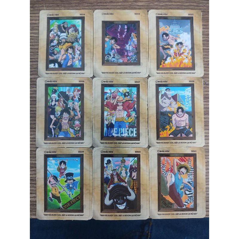 Thẻ In One Piece Boom Đặc Biệt - 01 Thẻ