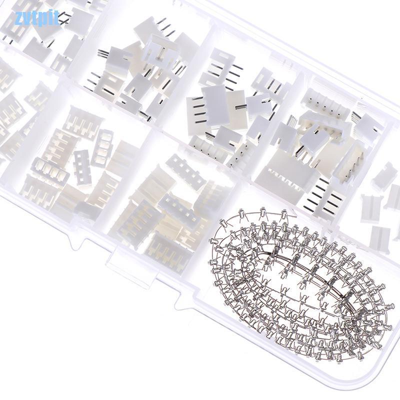 [zvtpit] 230pcs PH2.0 2p 3p 4 pin 2.0mm pitch terminal kit pin header JST connector GFT