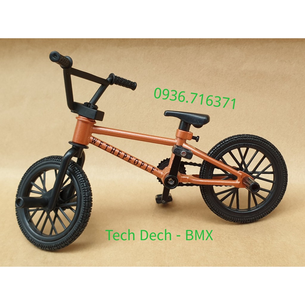 Đồ Chơi mô hình xe đạp địa hình Spin Master XD4 màu nâu bánh đen