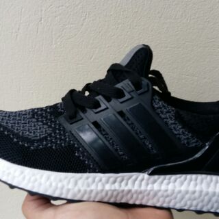 [Freeship + Tặng hộp] - Giày ADIDAS ULTRA BOOST  GRAY AND WHITE (Ultra boost xám trắng)