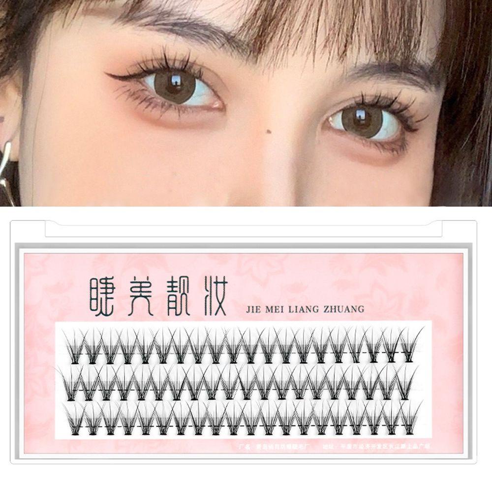 Lông Mi Giả Đuôi Cá Loại C Uốn Cong Mềm Mại Trang Điểm Chuyên Nghiệp Cho Nữ