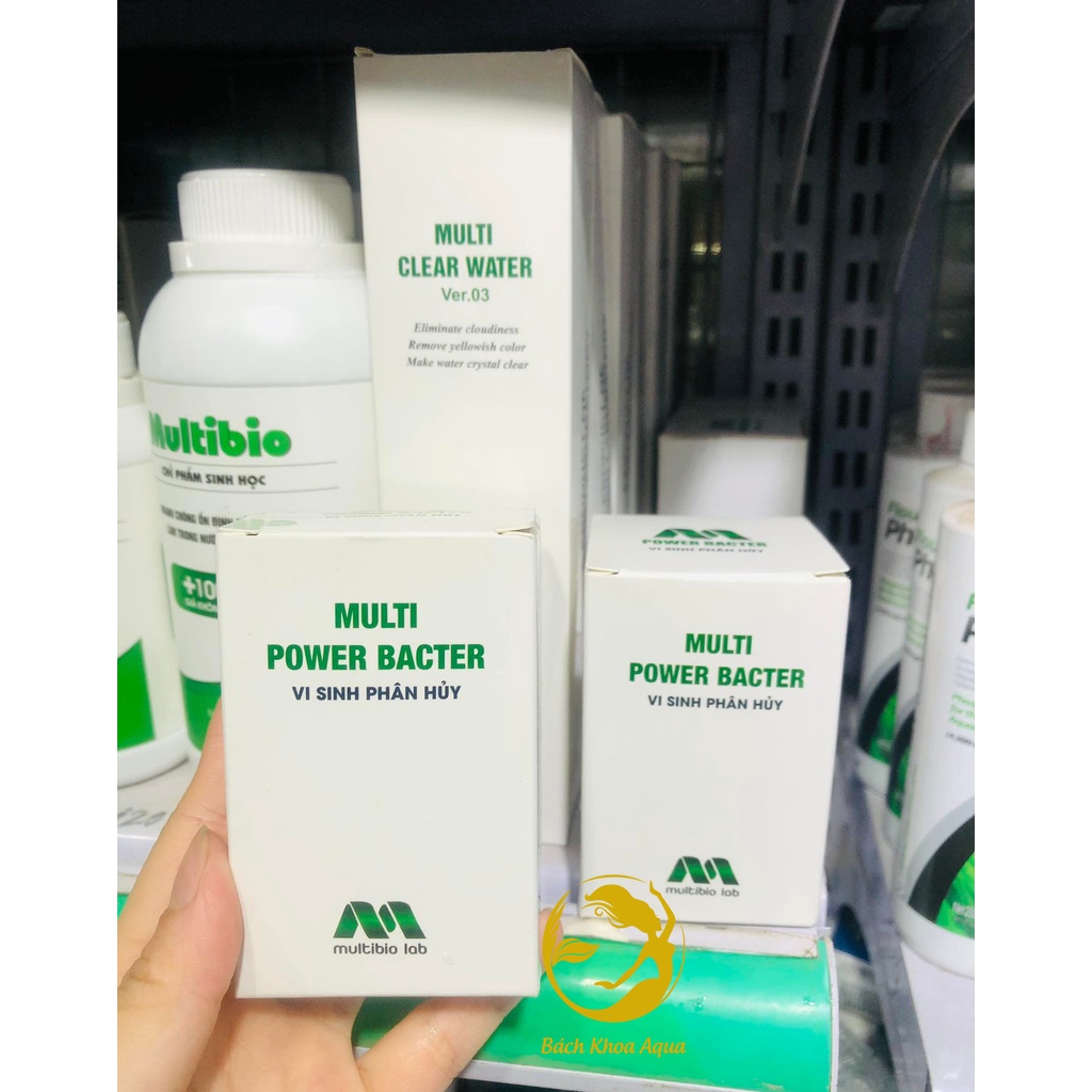 Multi Power Bacter - Vi sinh phân hủy cho bể thủy sinh