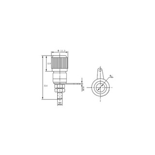 Đầu jack JS-910B cái