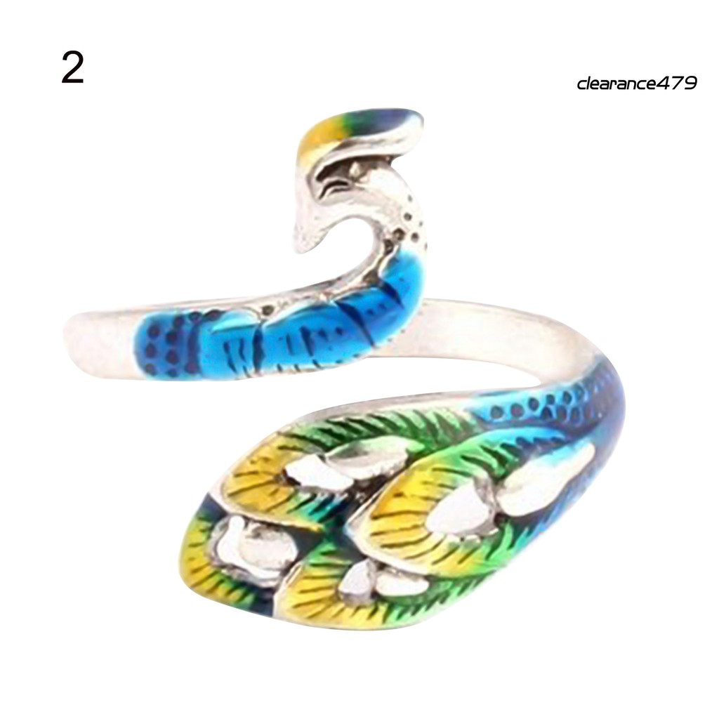 Vòng Thêu Hình Chim Công Có Thể Điều Chỉnh Tiện Dụng Cho Gia Đình