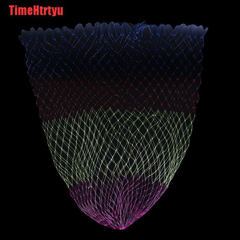 Timehtrtyu Lưới Nylon Đánh Bắt Cá 3 Lỗ Gấp Sâu