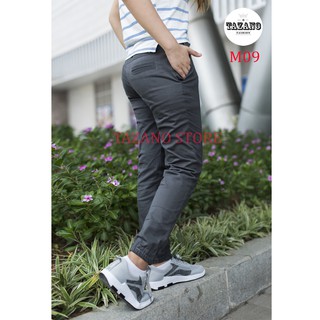 Quần Jogger Kaki Nữ Co Giãn Nhiều Màu - Hàng Xuất Khẩu