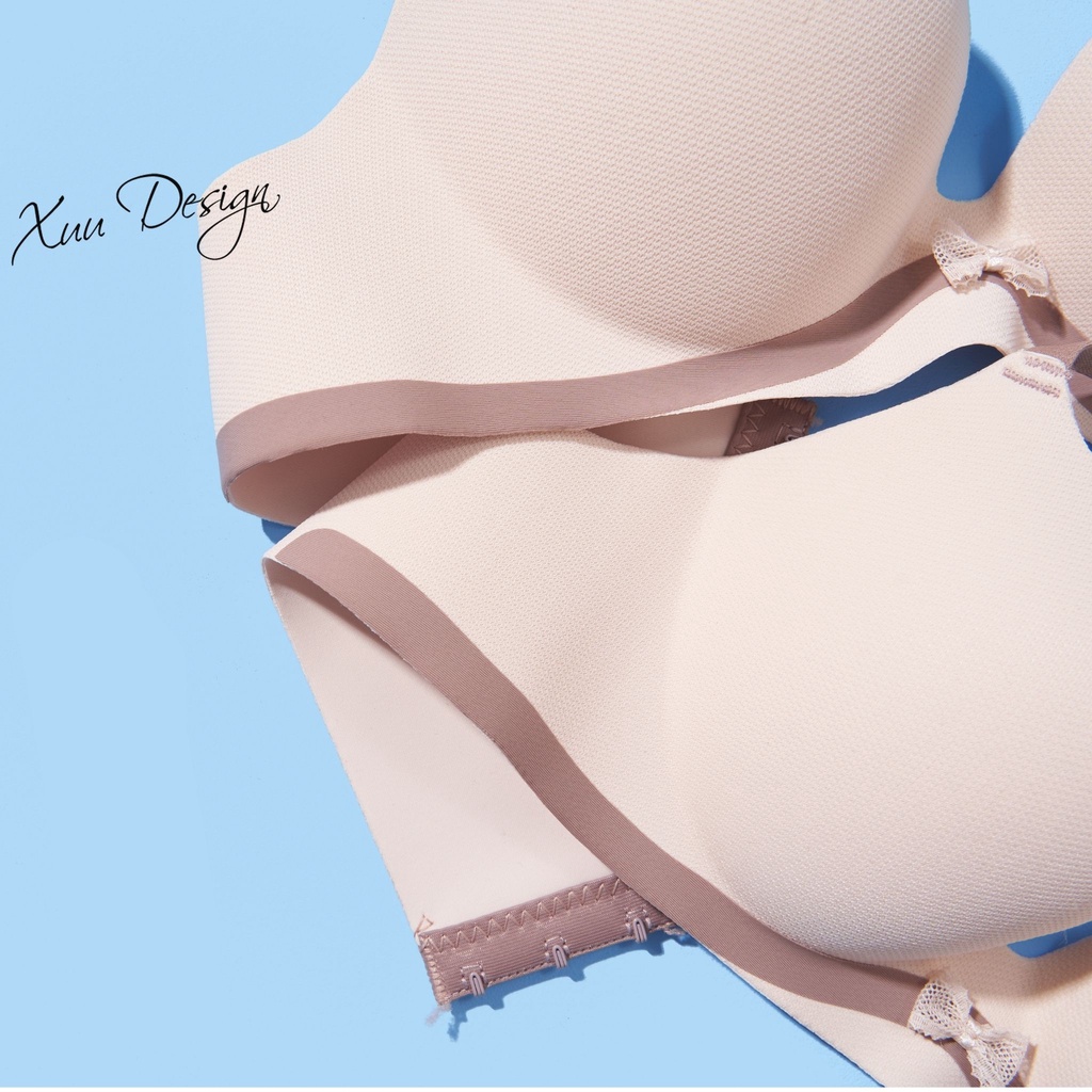 Áo ngực nữ không gọng XUU, chất liệu đúc su cao cấp, thiết kế đơn giản AV22