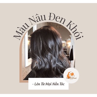 FREESHIP 99K TOÀN QUỐC_thuốc nhuộm tóc nâu đen khói + tặng kèm trợ dưỡng