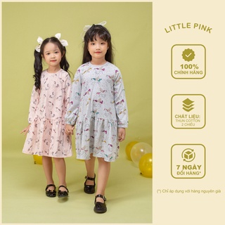 Jordane cotton dress - váy thun họa tiết pony bé gái
