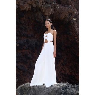 DAPHALE - Áo Croptop Cúp Ngực Linen Melody