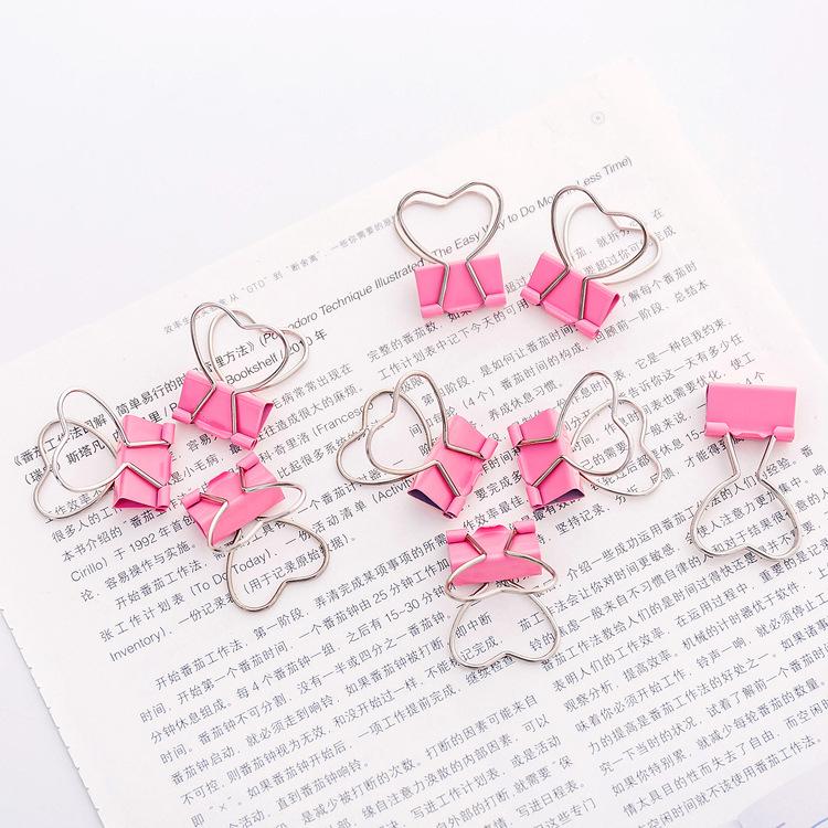 Kẹp Giấy Gấp Gọn Mini Dễ Thương