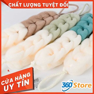Bông Tắm Dài Cao Cấp  Lưới PE Dày Mềm Mại