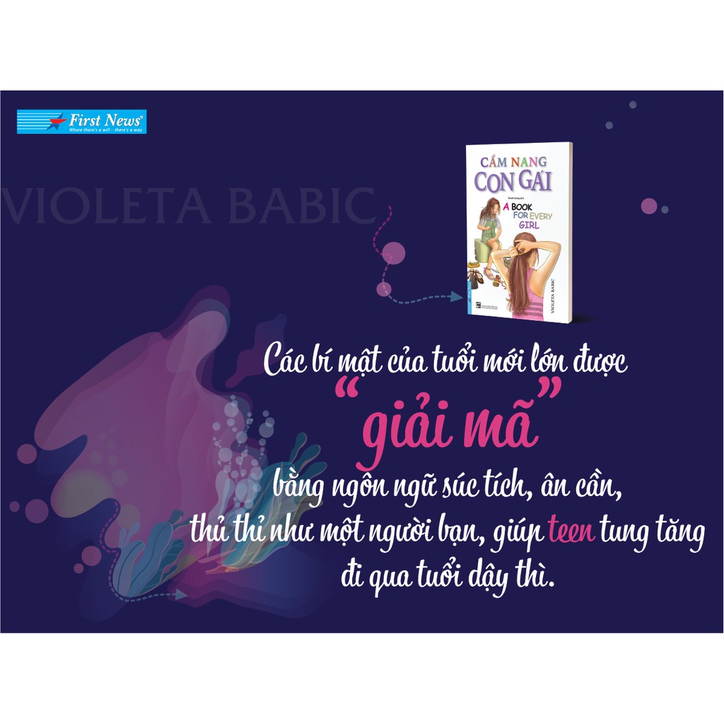 Sách Cẩm Nang Con Gái (Tái bản 2021) First News  - FIN