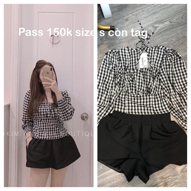 Pass áo size s còn tag