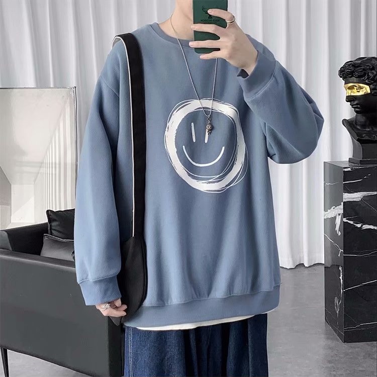 Áo hoodie form rộng phong cách Nhật Bản hợp thời trang size M-5Xl với 4 màu tùy chọn