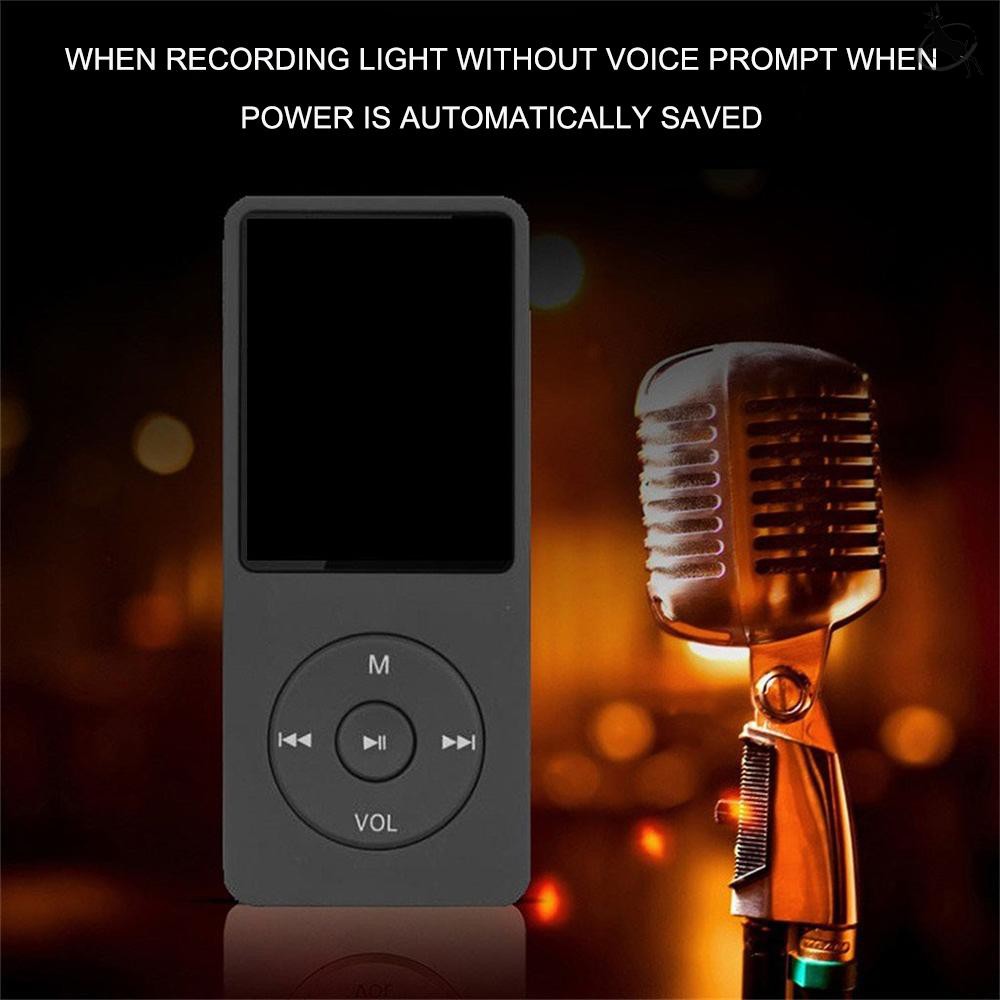 Máy Nghe Nhạc Mp3 / Mp4 64 Gb 1.8 '' Tích Hợp Máy Nghe Đài Fm Và Máy Nghe Nhạc Cho Người Lớn Và Trẻ Em